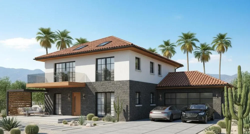 Проект Двухэтажный дом 18 на 19, 225 м2