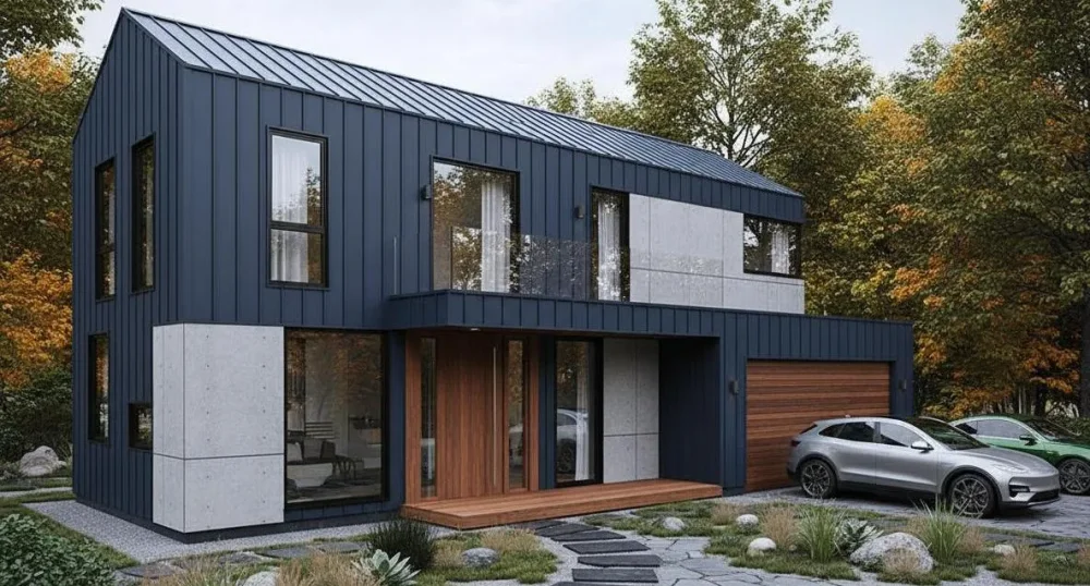 Проект Одноэтажный дом 11 на 13, 97 м2